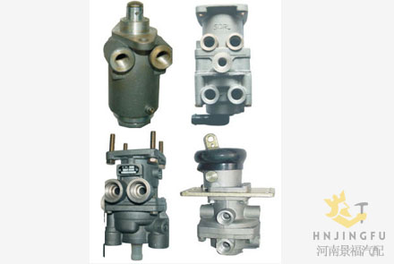Sorl parts 4613245200/1695943/0691640/500002558/81521616205 truck trailer bus loader foot brake valve without pedal 